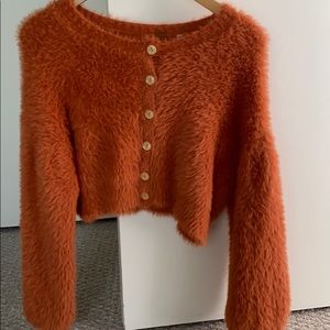 Free people Cropped Sweater